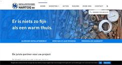 Desktop Screenshot of installatietechniekhartog.nl