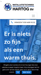 Mobile Screenshot of installatietechniekhartog.nl